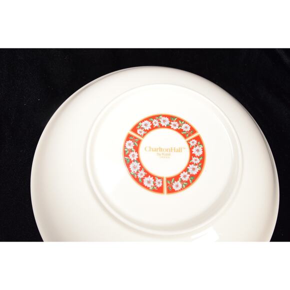 9.5 inch Serving Bowl CHARLTON HALL KOBE CLASSIC TRADITIONS JAPAN Christmas Set - Picture 4 of 6